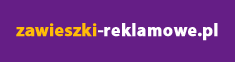 zawieszki reklamowe